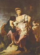 Giovanni Battista Piazzetta Die Wahrsagerin painting